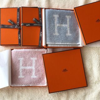 Hermes - 『エルメスハンドタオル』定番人気 タオルハンカチ ギフトに