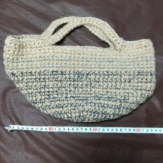 ハンドメイド  麻紐バッグ(バッグ)