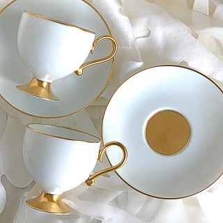 ノリタケ(Noritake)の新品未使用　ノリタケダイヤモンドコレクション　聖杯型　カップアンドソーサー(食器)