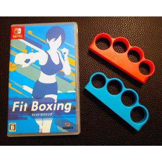 ニンテンドースイッチ(Nintendo Switch)のFit Boxing フィットボクシング Switch + 専用グリップ(家庭用ゲームソフト)