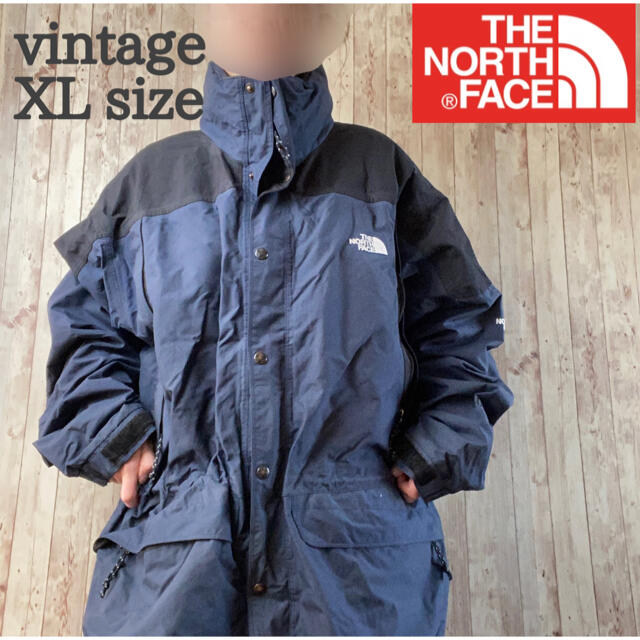 THE NORTH FACE(ザノースフェイス)のTHE NORTH FACE vintage マウンテンパーカー　ナイロン　人気 メンズのジャケット/アウター(マウンテンパーカー)の商品写真