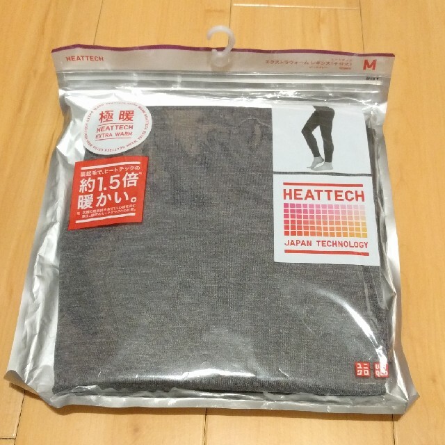 UNIQLO(ユニクロ)のUNIQLO　極暖ヒートテックレギンスM　ダークグレー レディースのレッグウェア(レギンス/スパッツ)の商品写真