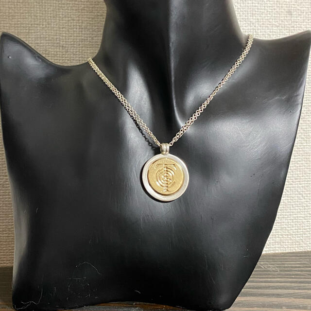 Tiffany & Co.(ティファニー)の美品！ ヴィンテージティファニー メダル ネックレス 18kコンビ レディースのアクセサリー(ネックレス)の商品写真