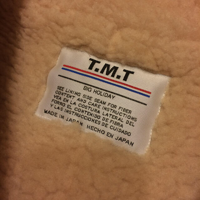TMT(ティーエムティー)の週末限定価格！TMT ボアジャケット メンズのジャケット/アウター(ブルゾン)の商品写真