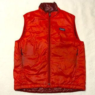 パタゴニア(patagonia)のパタゴニア ベスト　Patagonia ダウンベスト　赤　ダークレッド(ダウンベスト)