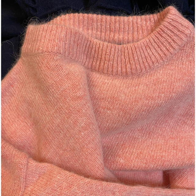 Lochie(ロキエ)のice様専用　アンゴラニット　ピンク レディースのトップス(ニット/セーター)の商品写真