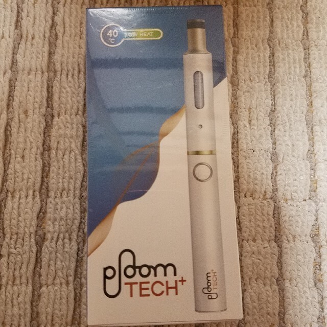 PloomTECH(プルームテック)のプルームテックプラス 白 新品未使用 メンズのファッション小物(タバコグッズ)の商品写真