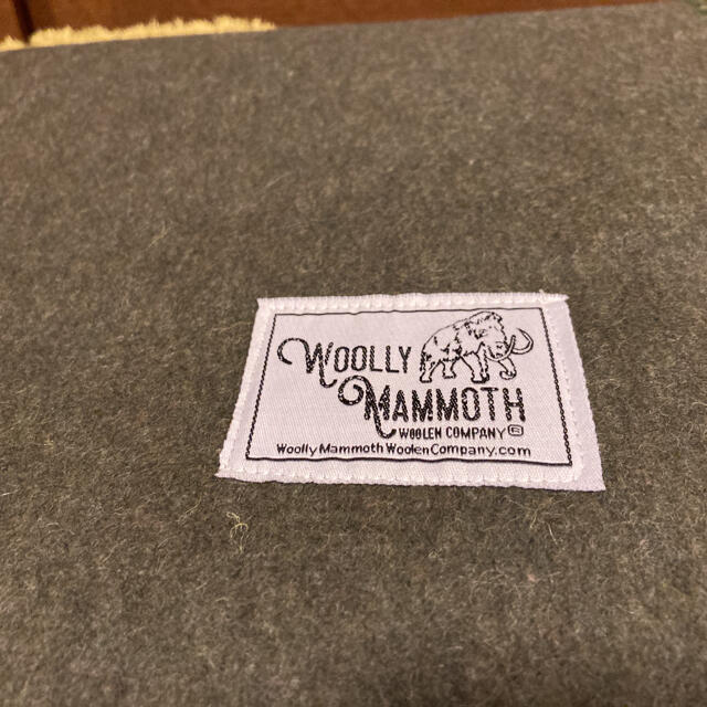 新品！　Woolly Mammoth ウーリーマムース　ブランケット