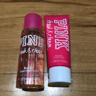 ヴィクトリアズシークレット(Victoria's Secret)のPINK ボディミスト&ボディクリーム(香水(女性用))