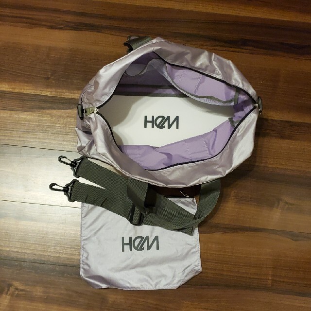 HeM - k.mamaさま専用 HeM ボストンバッグ パープルの通販 by mari's