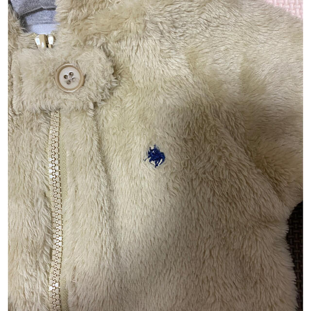 POLO RALPH LAUREN(ポロラルフローレン)のPOLObaby アウターロンパース　サイズ80 キッズ/ベビー/マタニティのベビー服(~85cm)(ロンパース)の商品写真