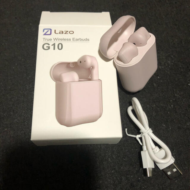 lazo ワイヤレスイヤホン B10 スマホ/家電/カメラのオーディオ機器(ヘッドフォン/イヤフォン)の商品写真