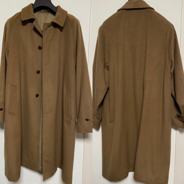 nest Robe(ネストローブ)のNest Robe Confectステンカラーコート ロングコート L 茶色 メンズのジャケット/アウター(ステンカラーコート)の商品写真