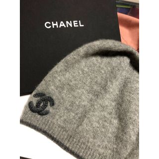 シャネル(CHANEL)のレア様専用　CHANEL☆ニット帽☆ 正規品❣️(ニット帽/ビーニー)