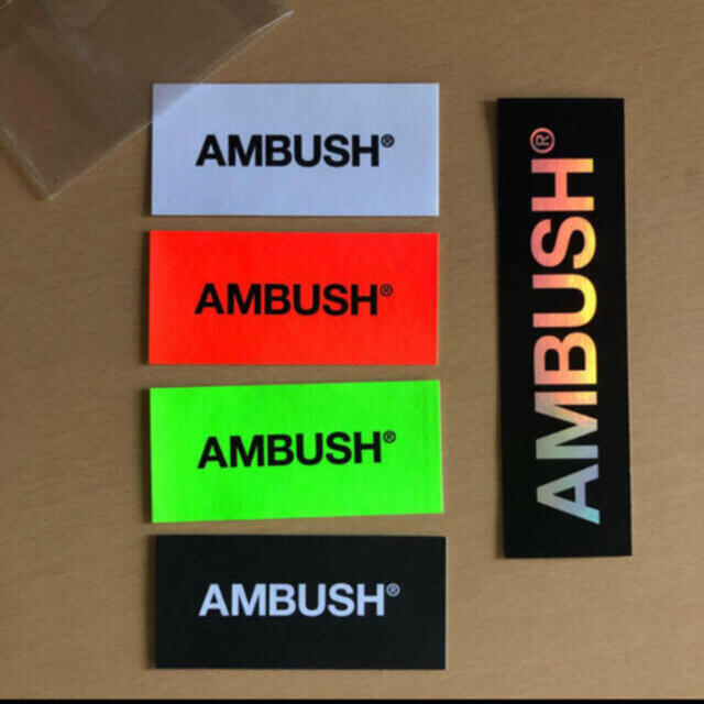 AMBUSH(アンブッシュ)のAmbush アンブッシュ  ステッカー5枚セット 新品未使用  メンズのファッション小物(その他)の商品写真