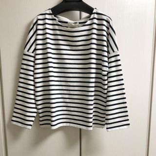 アングリッド(Ungrid)の新品 サイドスリットボーダーロングスリーブTee(Tシャツ(長袖/七分))