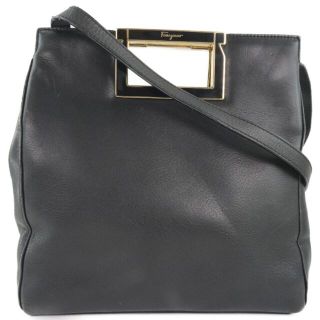 サルヴァトーレフェラガモ(Salvatore Ferragamo)のサルヴァトーレフェラガモ 2WAYショルダー     レザー(ハンドバッグ)