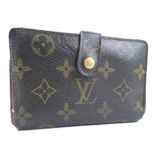 【LOUIS VUITTON】ルイ・ヴィトン ポルトモネ ビエ ヴィエノワ ガマ口 M61633 モノグラムキャンバス 茶 CA0055 ユニセックス 二つ折り財布