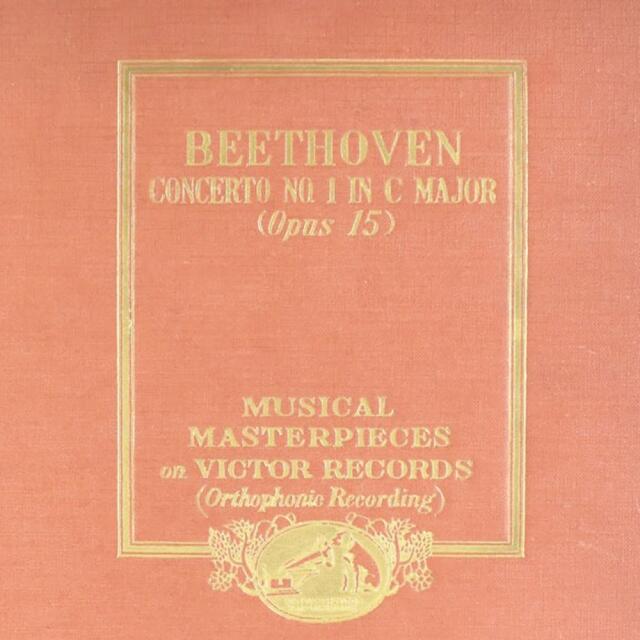 Victor(ビクター)の【Victor】ビクター BEETHOVEN/ベートーヴェン ピアノ協奏曲　第一番　ハ長調 concerto no.1 in c major (Opus 15) 5枚組 ユニセックス レコード 楽器のDJ機器(その他)の商品写真