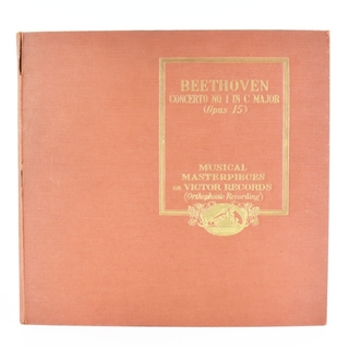 ビクター(Victor)の【Victor】ビクター BEETHOVEN/ベートーヴェン ピアノ協奏曲　第一番　ハ長調 concerto no.1 in c major (Opus 15) 5枚組 ユニセックス レコード(その他)