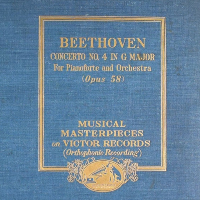 Victor(ビクター)の【Victor】ビクター BEETHOVEN/ベートーヴェン ピアノ協奏曲　第四番　ト長調 concerto no.4 in G major (Opus 58) 4枚組 ユニセックス レコード 楽器のDJ機器(その他)の商品写真