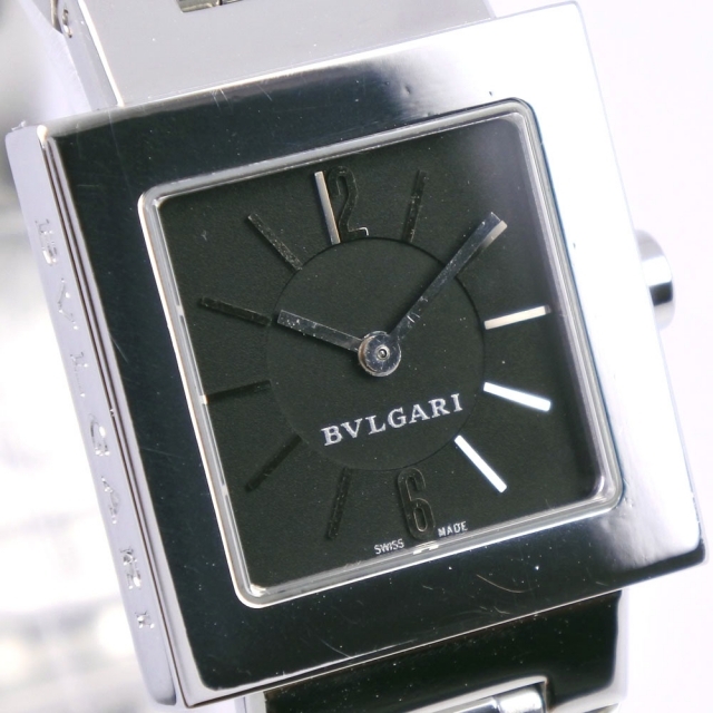 BVLGARI】ブルガリ クアドラード SQ22SS ステンレススチール クオーツ