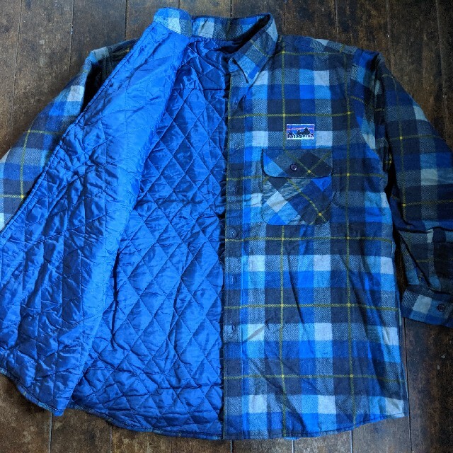 新品 ✨ パタゴニア キルト JKT ダウン シャツ デカ レトロ グリセ ダス メンズのジャケット/アウター(その他)の商品写真