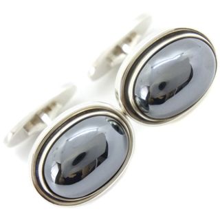 ジョージジェンセン(Georg Jensen)の【Georg Jensen】ジョージジェンセン シルバー925×ヘマタイト メンズ カフス(カフリンクス)