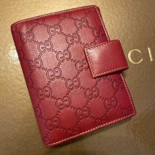 グッチ(Gucci)の美品　GUCCI  システム手帳　手帳カバー(その他)