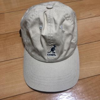 カンゴール(KANGOL)のKANGOLキャップベージュ(キャップ)