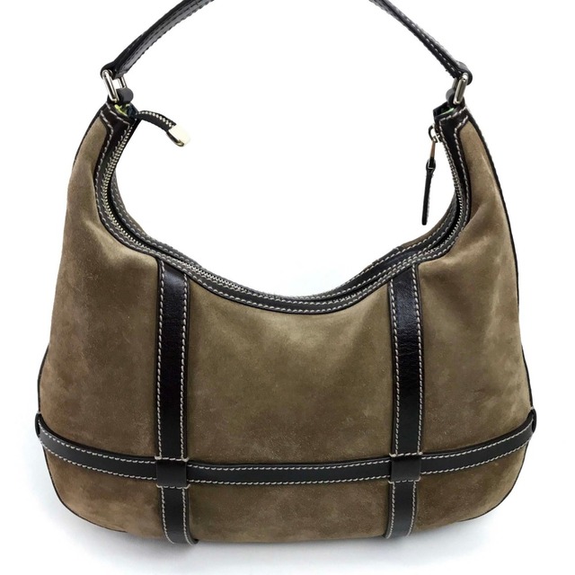 ✨良品 GUCCI グッチ ショルダーバッグ GG ワンショルダー スエード
