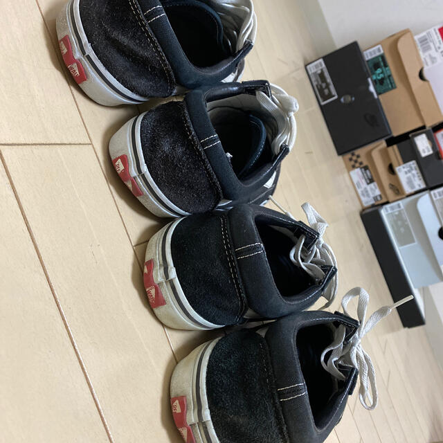 人気送料込み VANSオールドスクール 黒275✖️2