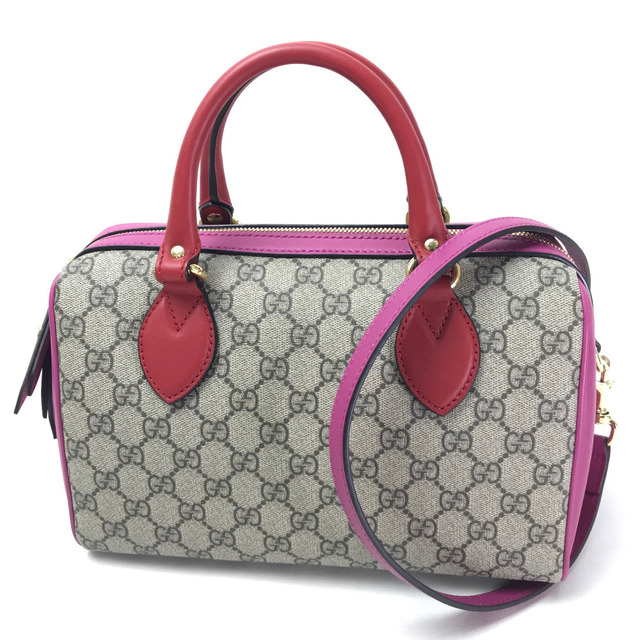 数量は多】 Gucci - グッチ GUCCI バイカラー 409529 GG 2WAYバッグ