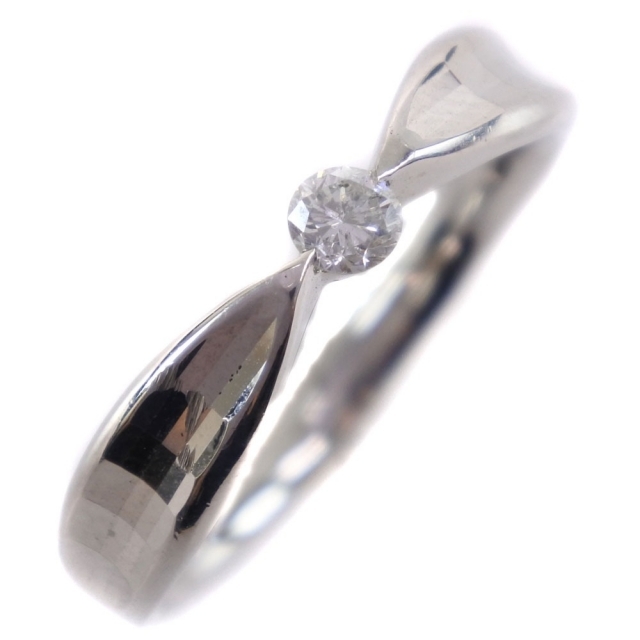 Pt900プラチナ×ダイヤモンド 11.5号 D0.13 レディース リング・指輪のサムネイル