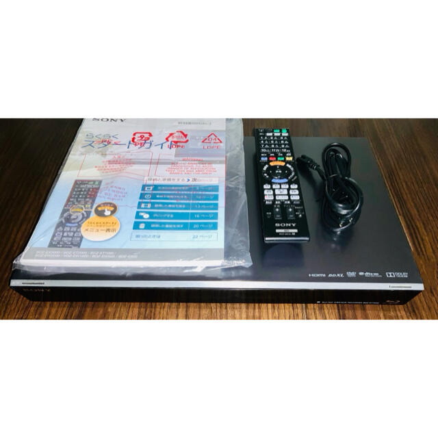 SONY ブルーレイレコーダー BDZ-ET1000 ※HDMIケーブル付
