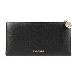 ブルガリ(BVLGARI)のBVLGARI ブルガリ モネーテ  長財布 35227 レザー   ブラック   二つ折り 【本物保証】(財布)