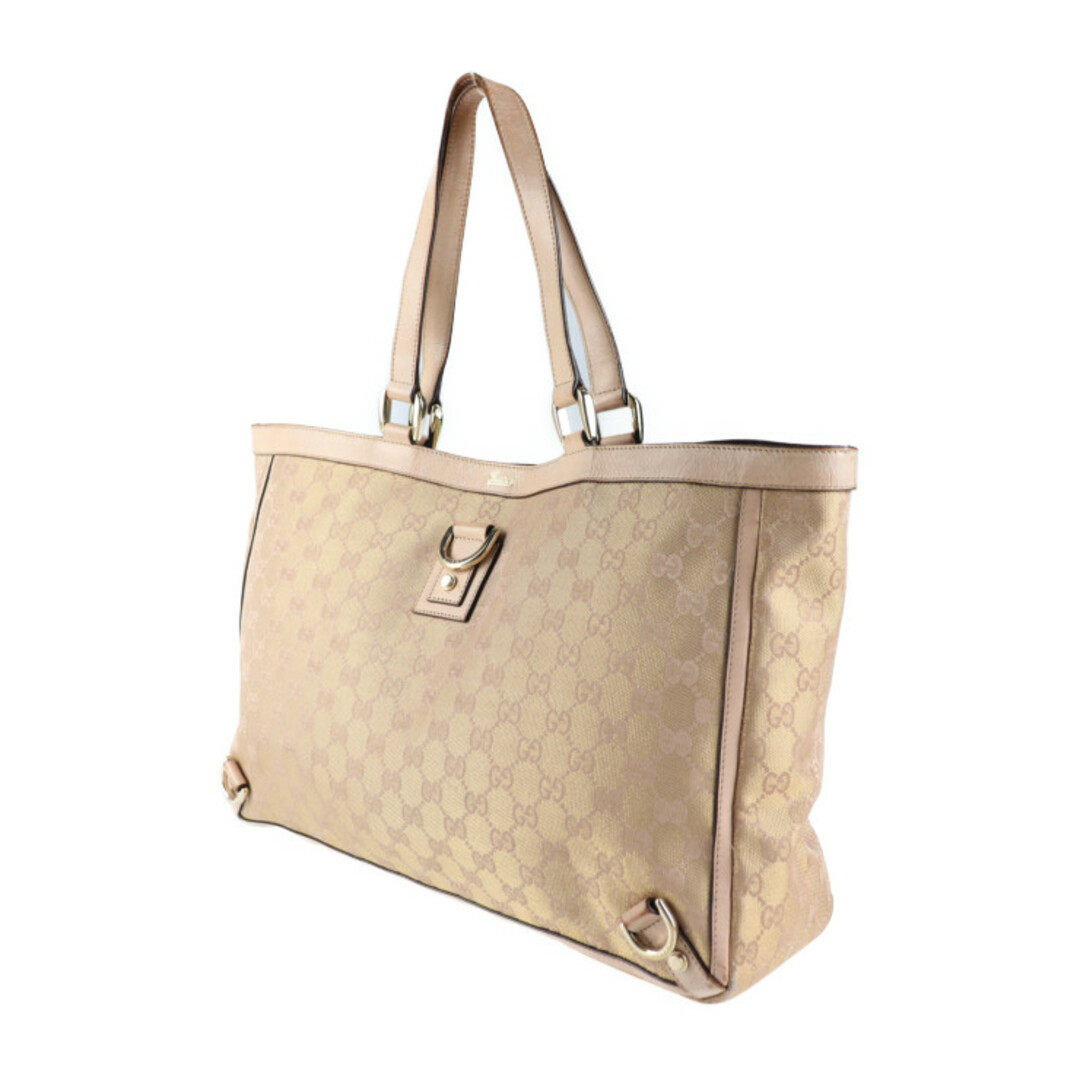 Gucci - GUCCI グッチ アビー トートバッグ 141472 GGキャンバス