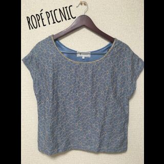 ロペピクニック(Rope' Picnic)のROPÉ PICNIC 花柄カットソー(カットソー(半袖/袖なし))