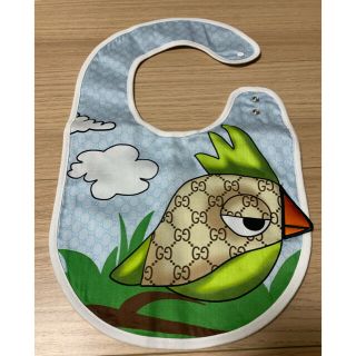 【美品】グッチ　ボディー　スタイ　帽子　新生児　3点セット