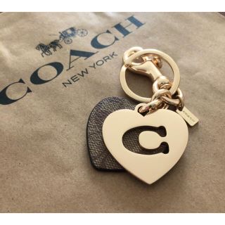 コーチ(COACH)の【2020年新作☆COACH】大人気！新品！チャーム　キーホルダー　シグネチャー(キーホルダー)