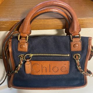 クロエ(Chloe)の値下げ⭐️クロエ⭐️Chloe⭐️ハンドバッグショルダーバッグ⭐️デニム生地(ショルダーバッグ)