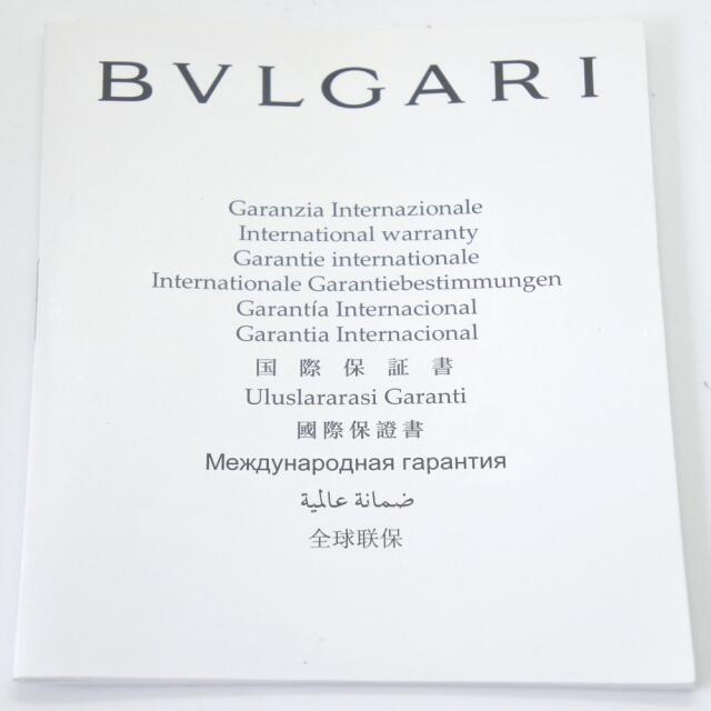 クオーツケース形【BVLGARI】ブルガリ ブルガリブルガリ BB23SS ステンレススチール シルバー クオーツ レディース 黒文字盤 腕時計