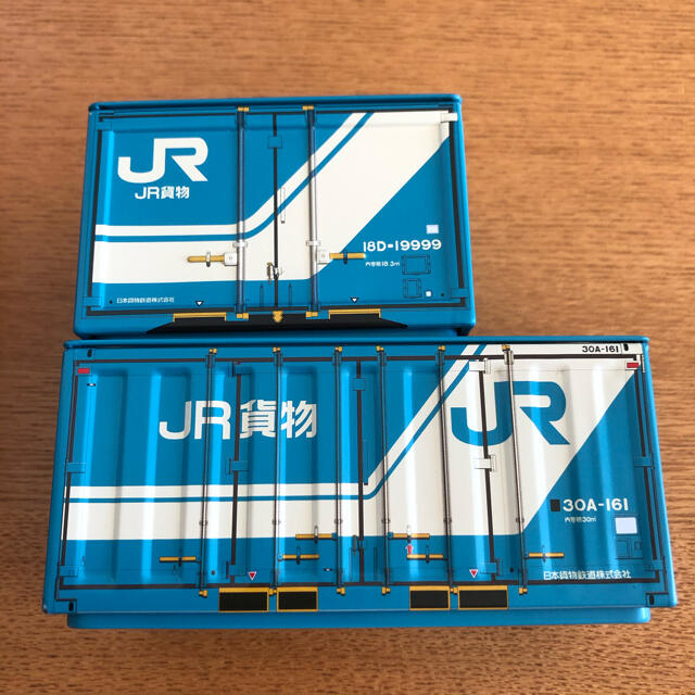 ブリックコンテナ JR 貨物 4個セット セリア エンタメ/ホビーのおもちゃ/ぬいぐるみ(鉄道模型)の商品写真