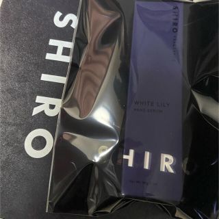 シロ(shiro)の【新品】shiroホワイトリリーハンド美容液30g(ハンドクリーム)