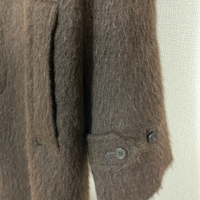 MARKAWEAR(マーカウェア)のMARKAWARE ALPACA W-CLOTH MAC COAT size1 メンズのジャケット/アウター(ステンカラーコート)の商品写真