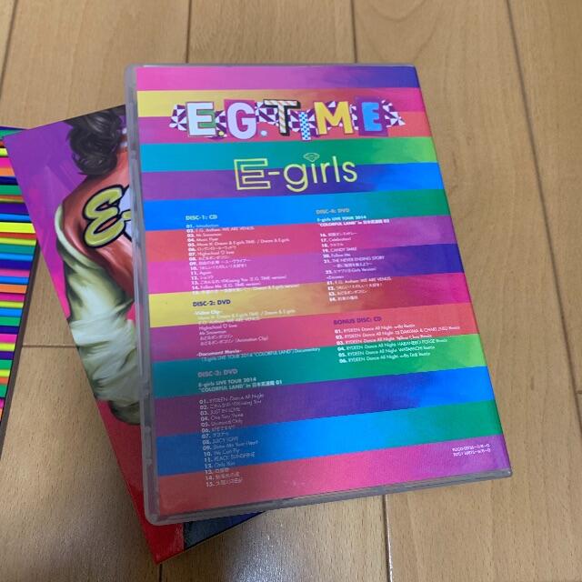 E-girlsアルバム『E.G.TIME』CD+DVD エンタメ/ホビーのDVD/ブルーレイ(ミュージック)の商品写真