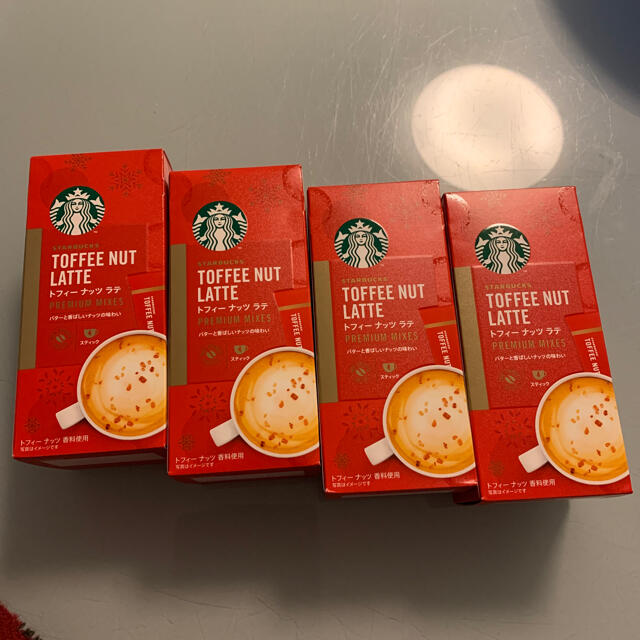Starbucks Coffee(スターバックスコーヒー)のスターバックス　トフィーナッツラテ 食品/飲料/酒の飲料(コーヒー)の商品写真