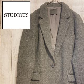 ステュディオス(STUDIOUS)のSTUDIOUS ウールメルトンチェスターコート(チェスターコート)