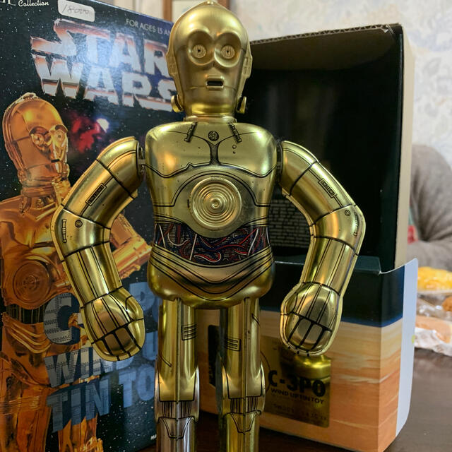 □Made in JAPAN□ゼンマイ歩行ブリキ□STAR WARS C3PO□大阪 □Made in JAPAN□ゼンマイ歩行ブリキ□STAR WARS C3PO□大阪