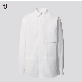 ユニクロ(UNIQLO)のユニクロ ＋J ジルサンダー　オーバーサイズシャツ　XXL(シャツ)